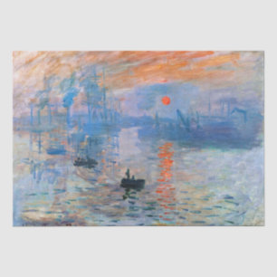 Papel De Seda Claude Monet Impressão, subida do sol (1872)