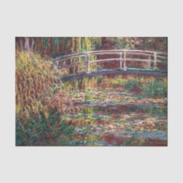 Papel De Seda Claude Monet - Lagoa de Água Lily, Harmonia Rosa
