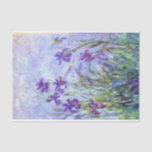 Papel De Seda Claude Monet - Lilac Irises / Iris Mauves<br><div class="desc">Lilac Irises / Iris Mauves - Claude Monet,  1914-1917</div>