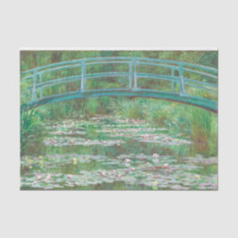 Papel De Seda Claude Monet, Ponte Japonesa. Impressionismo