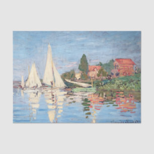 Papel De Seda Claude Monet - Regattas em Argenteuil