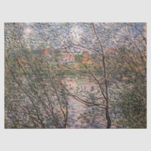 Papel De Seda Claude Monet - Springtime através dos ramos