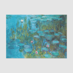 Papel De Seda Claude Monet Water Lílias Ninfhéas GalleryHD Art
