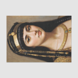 Papel De Seda Cleópatra Egípcia Pharaoh Queen Art