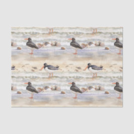 Papel De Seda Coastal Beach Birds