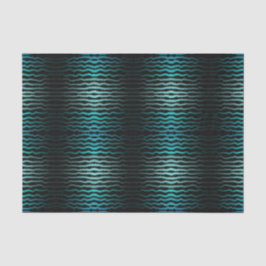 Papel De Seda Coastal Beach Salty Turquoise Waves Abstrato Art