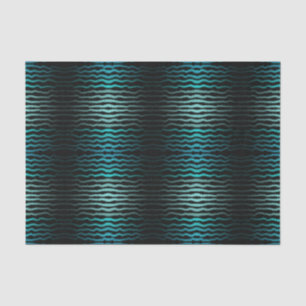 Papel De Seda Coastal Beach Salty Turquoise Waves Abstrato Art