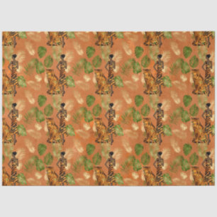 Papel De Seda Cobre Tiger Series Design 2