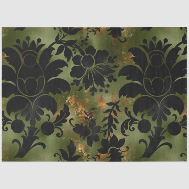 Papel De Seda Cobre Tiger Series Design 7 (Frente )