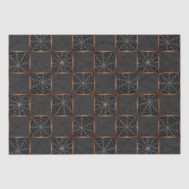 Papel De Seda Cobweb Checkerboard