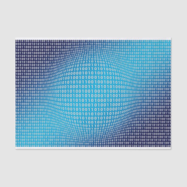 Papel De Seda Codificação (Cyber World) (Frente )