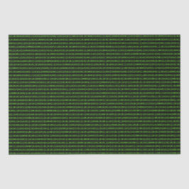 Papel De Seda Código de idioma da máquina binária verde 1s e 0s