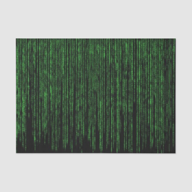Papel De Seda Código de matriz 1 (Frente )