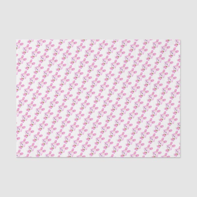 Papel De Seda Coelho da Páscoa (Frente )