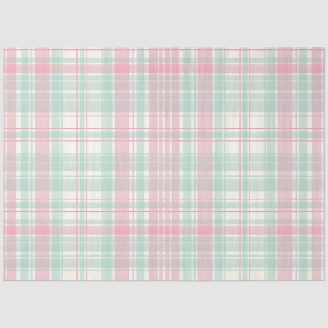Papel De Seda Coelho de Páscoa Série Xadrez Design #14 (Frente )
