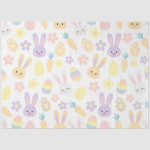 Papel De Seda Coelho Roxo felz pascoa