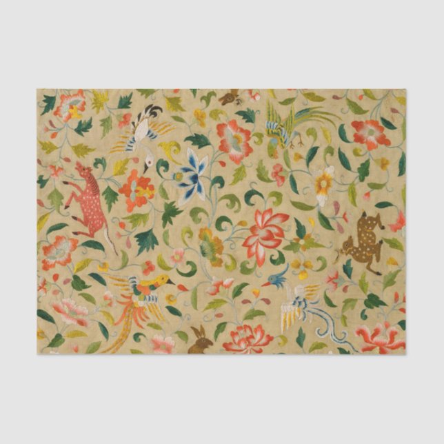 Papel De Seda Coelho-veado-de-bico-do-cavalo (Frente )