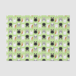Papel De Seda Coelhos Coelhinhos de Kawaii