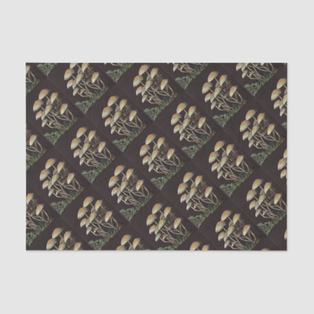 Papel De Seda Cogumelos (Frente )