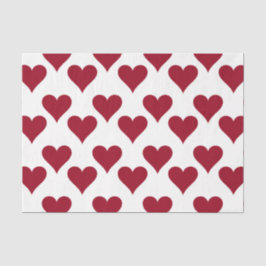 Papel De Seda Coisas de Meninas Corações (Design 46 Série Vermel
