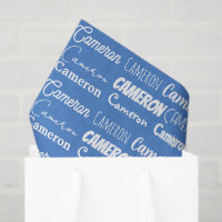 Colagem de Fontes de Nome de Boys Azuis Personaliz