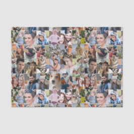 Papel De Seda Colagem de Fotografias Personalizada 24 Pic Forma 