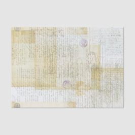 Papel De Seda Colagem francesa antiga do original