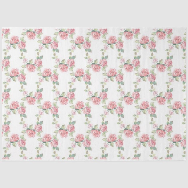 Papel De Seda Colagem Série Shabby Chic Design 13 (Frente )