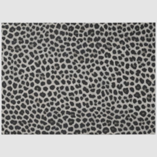 Papel De Seda Coleção Branca de Leopardo Elegante Moderna de Lux