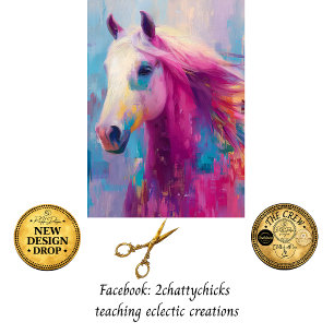Papel De Seda Coleção Cavalo Pintado Decoupage Radiância Suave