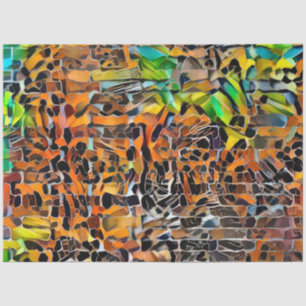 Papel De Seda Coleção de Arte de Parede Tiger