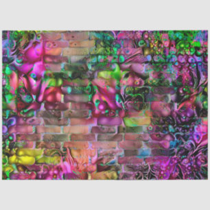 Papel De Seda Coleção de Artes Modernas do Mundo do Mar Glitter