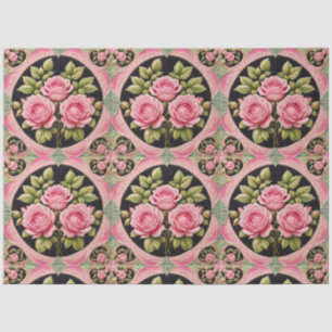 Papel De Seda Coleção de Belas Testemunhas Rosa