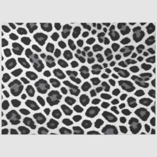 Papel De Seda Coleção de Luxo Popular Elegante de Leopardo Branc