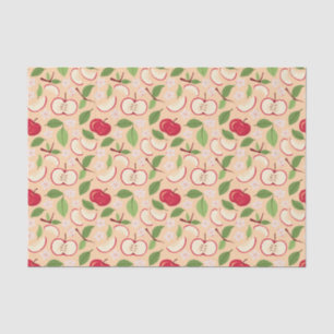 Papel De Seda Coleção de Padrões da Cesta de frutas - Maçãs