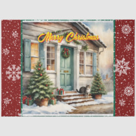 Papel De Seda Coleção de Tendências de Férias de Natal Bonito