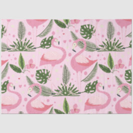 Papel De Seda Coleção de Verão Flamingo Um Design 10