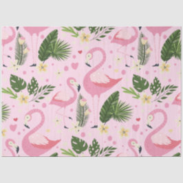 Papel De Seda Coleção de Verão Flamingo Um Design 8