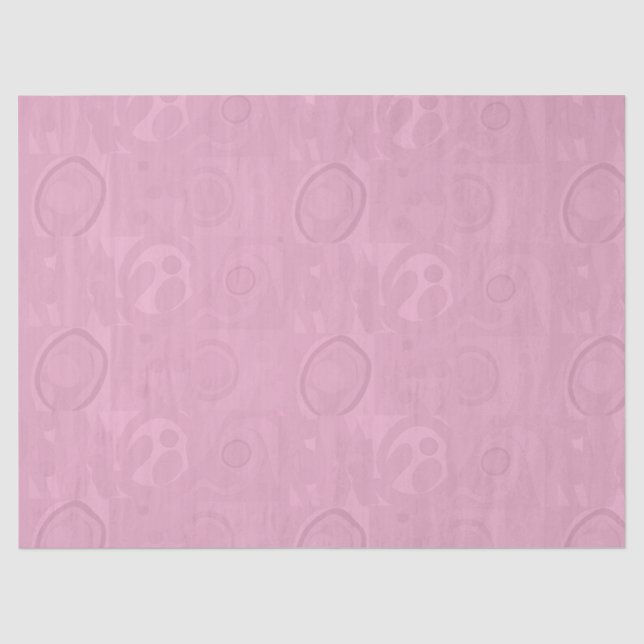 Papel De Seda Coleção do Dia das Mães Rosa Pastel (Frente )