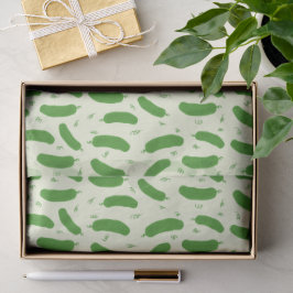 Papel De Seda Coleção Pickle & Fresh estampada