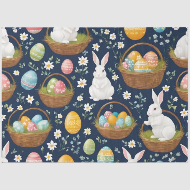 Papel De Seda Coleção Popular de Felzs pascoa Bunny (Frente )