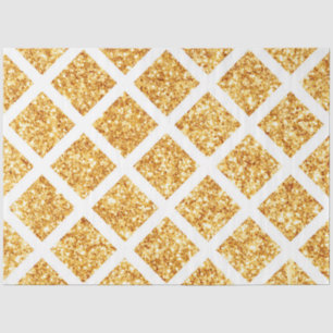 Papel De Seda Coleção Popular do Boho Dourado Honeycomb