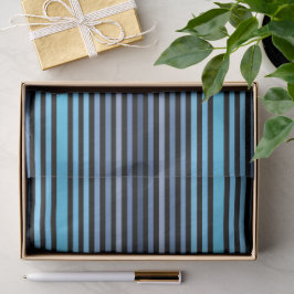 Papel De Seda Colorido Preto Azul Inverno Primavera Verão Listra