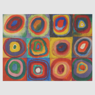Papel De Seda Colour Study de Wassily Kandinsky