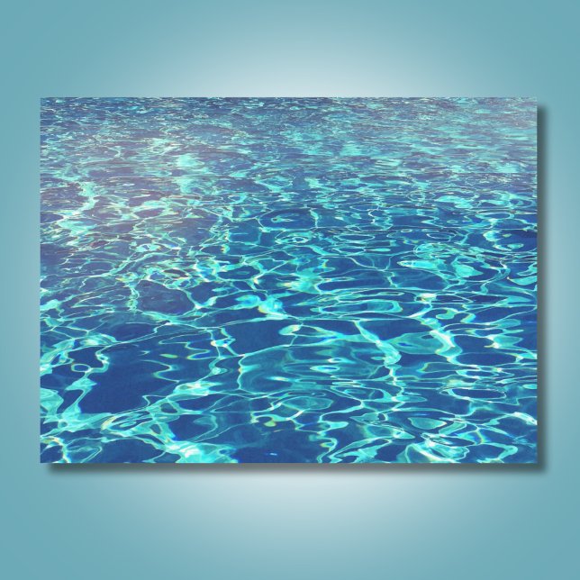 Papel de seda com água ondulante de piscina Design (Criador carregado)