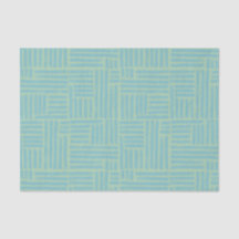 Papel de seda com listras de rolo de tinta azul-ve