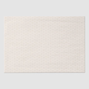 Papel de Seda com Padrão de Hexágono em Cor de Pês