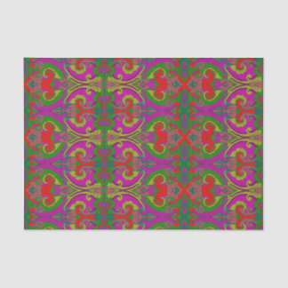 Papel de Seda com Redemoinhos Ousados (Roxo)