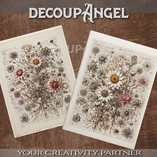 Papel De Seda Combinação de energia em flores selvagens - dissoc (Criador carregado)