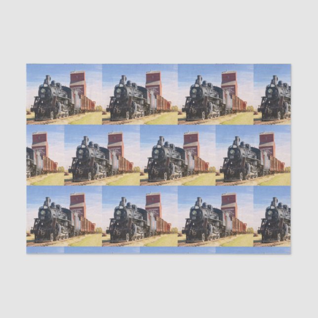 Papel De Seda Comboio 1 (Frente )